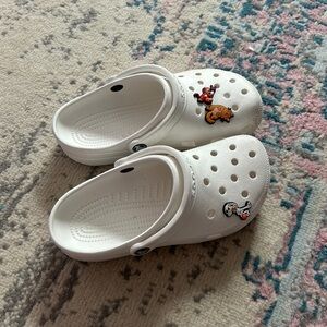 White crocs